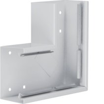 Unghi din profil de bază tablă de oțel la BRS 70x100mm Capac 80mm gri deschis  , Hager BRS6510057035