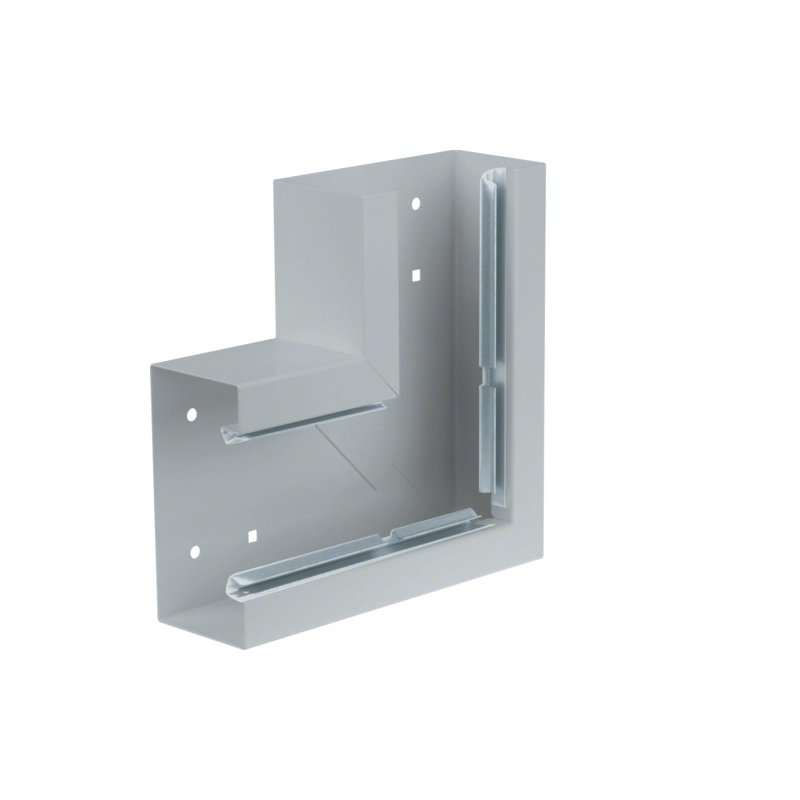 Unghi din profil de bază tablă de oțel la BRS 70x130mm Capac 80mm zincat , Hager BRS651305VERZ