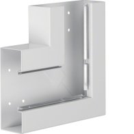 Unghi din profil de bază tablă de oțel la BRS 70x170mm Capac 80mm alb  , Hager BRS6517059010
