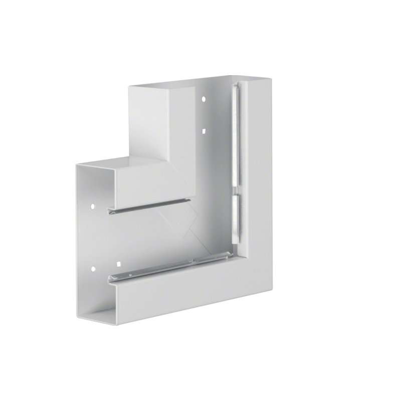 Unghi din profil de bază tablă de oțel la BRS 70x170mm Capac 80mm alb  , Hager BRS6517059010