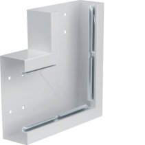 Unghi din profil de bază la BRS 68x170mm OT 120mm din tablă de oțel gri deschis  , Hager BRS651705B7035