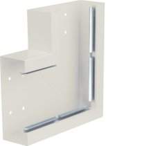 Unghi din profil de bază la BRS 68x170mm OT 120mm din tablă de oțel crem , Hager BRS651705B9001