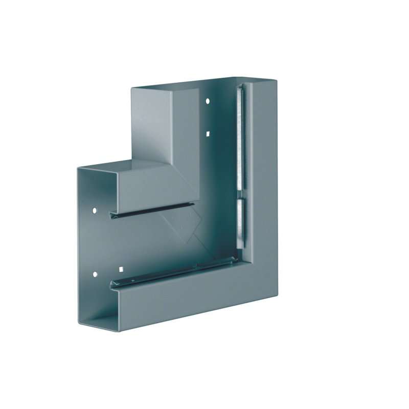 Unghi din profil de bază tablă de oțel la BRS 70x170mm Capac 80mm zincat , Hager BRS651705VERZ