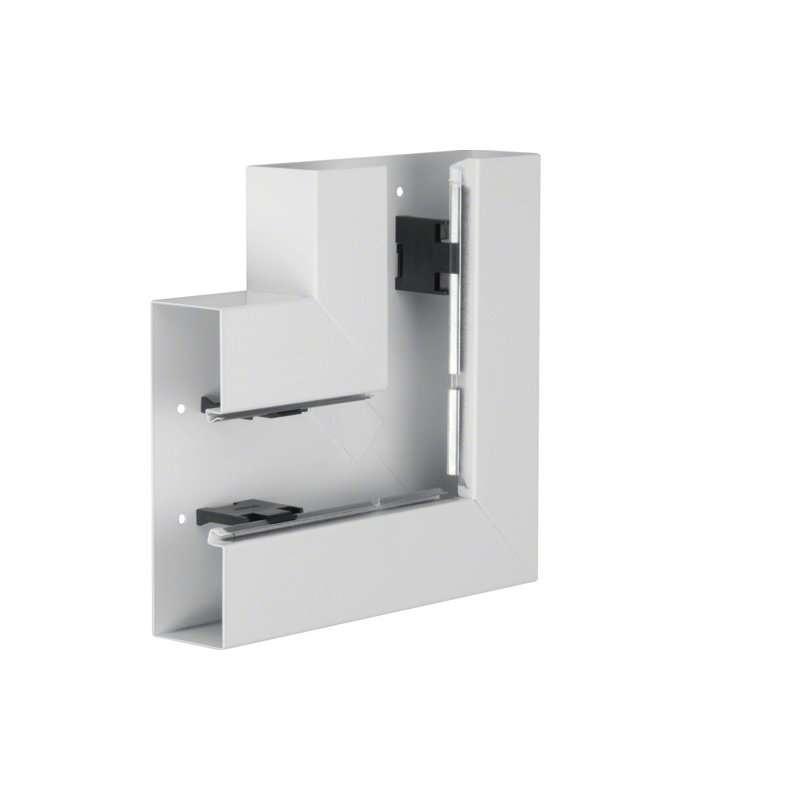 Unghi din profil de bază la BRS 68x210mm OT 80mm din tablă de oțel crem , Hager BRS6521059001