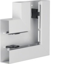 Unghi din profil de bază BRS 68x210mm Capac 80mm tablă de oțel alb uz. , Hager BRS6521059016