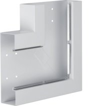 Unghi din profil de bază la BRS 68x210mm OT 120mm din tablă de oțel gri deschis  , Hager BRS652105B7035