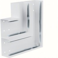 Unghi din profil de bază BRS 68x210mm Capac 2x80mm tablă de oțel alb uz. , Hager BRS652105D9016