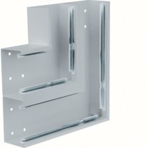 Unghi din profil de bază tablă de oțel la BRS 70x210mm Capac 2x80mm zincat , Hager BRS652105DVERZ