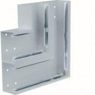 Unghi din profil de bază tablă de oțel la BRS 70x210mm Capac 2x80mm zincat , Hager BRS652105DVERZ