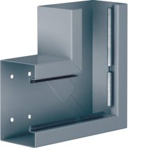 Unghi din profil de bază la BRS 85x130mm OT 80mm din tablă de oțel zincat , Hager BRS851305VERZ