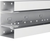 Bază-Canal aparataj Ignifug frontrast BRS 100x170mm OT 80mm din tablă de oțel alb , Hager BRS10017019010