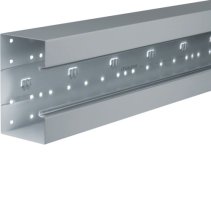 Bază-Canal aparataj Ignifug frontrast BRS 100x170mm OT 80mm din tablă de oțel zincat , Hager BRS1001701VERZ