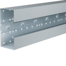 Bază-Canal aparataj Ignifug frontrast BRS 100x210mm OT 80mm din tablă de oțel zincat , Hager BRS1002101VERZ