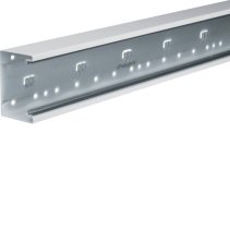Bază-Canal aparataj Ignifug pr. față la BRS 68x100mm Capac 80mm oțel alb uz. , Hager BRS6510019016