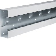 Bază-Canal aparataj Ignifug pr. față la BRS 68x170mm Capac 80mm oțel alb uz. , Hager BRS6517019016
