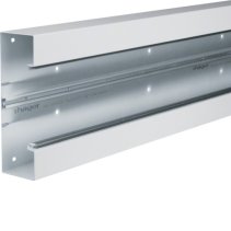 Bază-Canal aparataj Ignifug ,Profil BRS 68x210mm OT 120mm din tablă de oțel alb , Hager BRS652101B9010