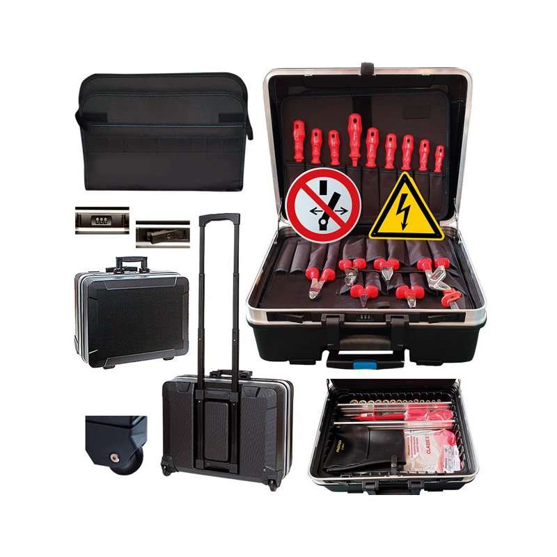 Geanta troliu  de scule VDE E-Kit 2