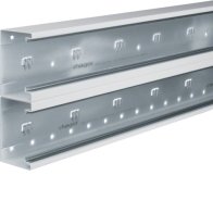Bază-Canal aparataj Ignifug la BRS 68x210mm Capac 2x80mm din Oțel alb uz. , Hager BRS652101D9016