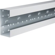 Bază-Canal aparataj Ignifug frontrast BRS 85x170mm OT 80mm din tablă de oțel alb , Hager BRS8517019010