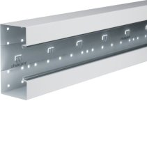 Bază-Canal aparataj Ignifug pr. față la BRS 83x170mm Capac 80mm oțel alb uz. , Hager BRS8517019016