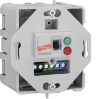 Modul de protecție supratensiune  Typ 3 cu tehnica cu clemă fara halogen curba C  , Hager G3133