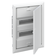 ABB UK624N3 Tablou electric , sub tencuială 24 poziții , cu usă și ramă