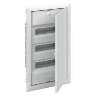 ABB UK636N3 Tablou electric , sub tencuială 36 poziții , cu usă și ramă