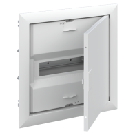 ABB UK612K Tablou electric , sub tencuială 12 poziții , mit Tür und Blendr.