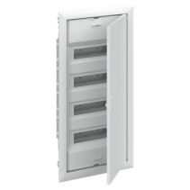 ABB UK648K Tablou electric , sub tencuială 48 poziții , cu usă și ramă