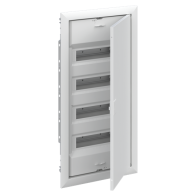 ABB UK648K Tablou electric , sub tencuială 48 poziții , cu usă și ramă