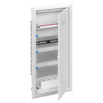 ABB UK648MV Tablou multimedia , sub tencuială 4-rânduri, ușă ventilată