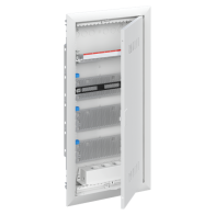 ABB UK648MV Tablou multimedia , sub tencuială 4-rânduri, ușă ventilată