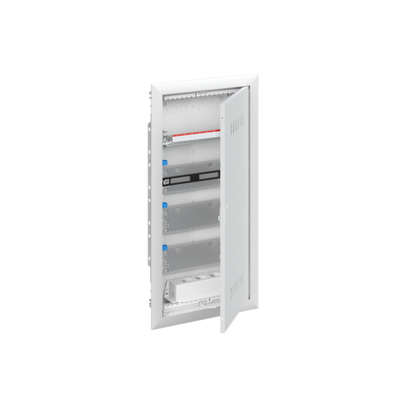 ABB UK648MV Tablou multimedia , sub tencuială 4-rânduri, ușă ventilată