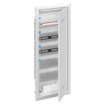 ABB UK660MV Tablou multimedia , sub tencuială 5-rânduri, ușă ventilată