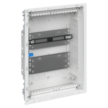 ABB UK624MB Tablou multimedia , sub tencuială 2-rânduri, fără usă și ramă