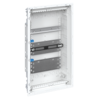 ABB UK636MB Tablou multimedia , sub tencuială 3-rânduri, fără usă și ramă