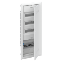 ABB UK663CV Tablou combinat multimedia și forță, sub tencuială 36 poziții , ușă ventilată