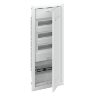 ABB UK663CV Tablou combinat multimedia și forță, sub tencuială 36 poziții , ușă ventilată
