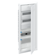 ABB UK662CW Tablou combinat multimedia și forță, sub tencuială 24 poziții , ușă WIFI