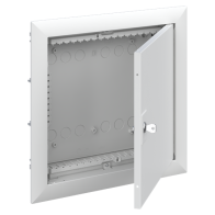 ABB UK612YS1 Tablou electric , sub tencuială 12 poziții , cu usă și ramă