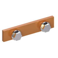 ABB ZXM2540 Interconex. bară colectoare Cu 30x10mm, 1-pol