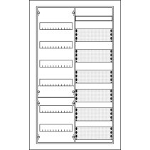 ABB U62MML Tablou electric comb. multimedia sub tencuială 6 randuri, cu rama si bel. usa