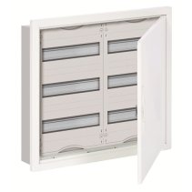 ABB U32 Tablou electric sub tencuială 3 randuri, cu rama si usa