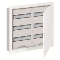 ABB U32 Tablou electric sub tencuială 3 randuri, cu rama si usa