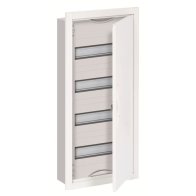 ABB U41 Tablou electric sub tencuială 4 randuri, cu rama si usa