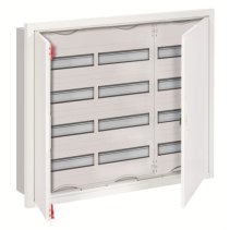 ABB U43 Tablou electric sub tencuială 4 randuri, cu rama si usa