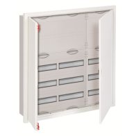 ABB U53K Tablou electric sub tencuială 5 randuri, cu rama si usa