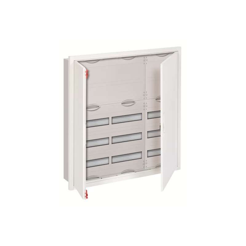 ABB U53K Tablou electric sub tencuială 5 randuri, cu rama si usa