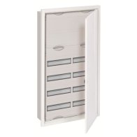 ABB U62K Tablou electric sub tencuială 6 randuri, cu rama si usa