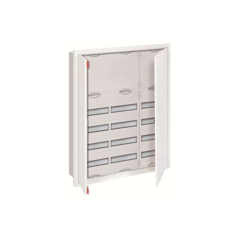 ABB U63K Tablou electric sub tencuială 6 randuri, cu rama si usa